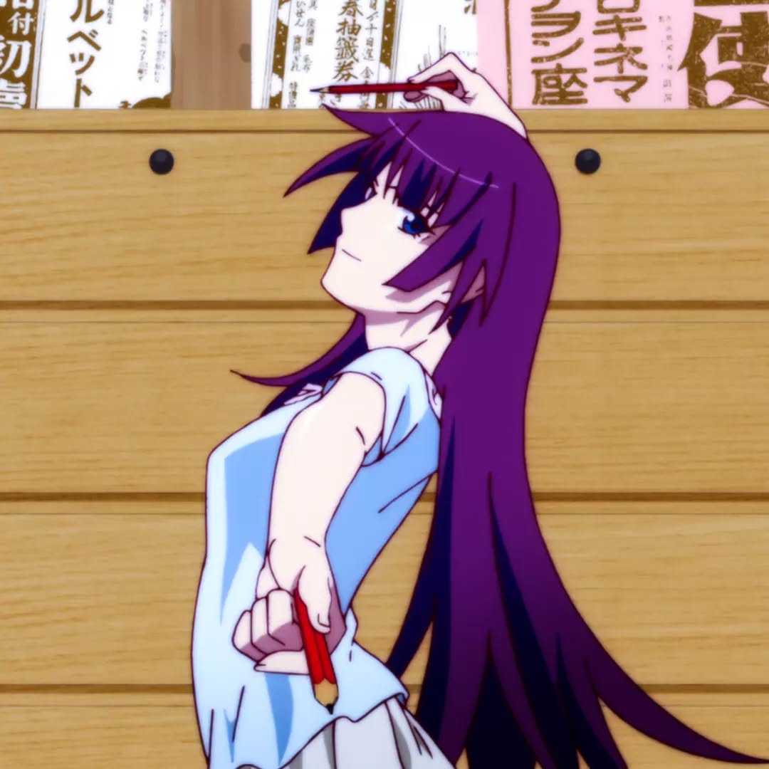 Hitagi Senjougahara Bakemonogatari profile picture